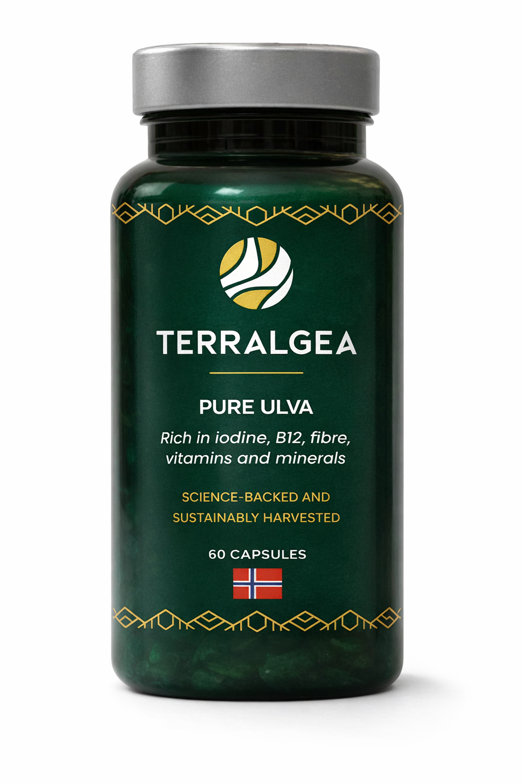 Pure Ulva, 90 capsules · 625 mg